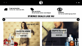 What Billigparfume.dk website looked like in 2017 (6 years ago)