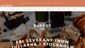 What Bythebakery.se website looked like in 2017 (6 years ago)