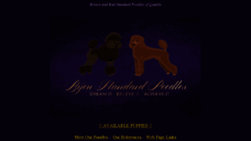 What Bijoupoodles.com website looked like in 2017 (6 years ago)