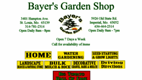 What Bayergardenshops.com website looked like in 2017 (6 years ago)