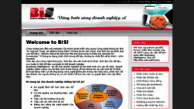 What Bis.net.vn website looked like in 2017 (6 years ago)