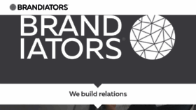What Brandiators.com website looked like in 2017 (6 years ago)