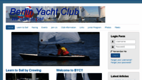 What Berlinyachtclub.com website looked like in 2017 (6 years ago)