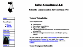 What Balbes.com website looked like in 2017 (6 years ago)