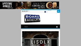What Boardstation.de website looked like in 2017 (6 years ago)
