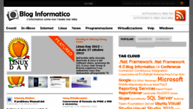 What Bloginformatico.net website looked like in 2017 (6 years ago)