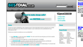 What Bestdial.co.uk website looked like in 2017 (6 years ago)