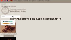 What Babyphotoprops.eu website looked like in 2017 (6 years ago)