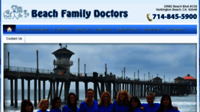 What Beachfamilydoctors.net website looked like in 2017 (6 years ago)