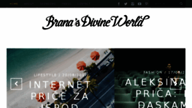 What Branasdivineworld.com website looked like in 2017 (6 years ago)