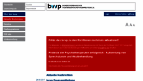 What Bvvp.de website looked like in 2017 (6 years ago)
