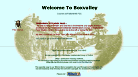What Boxvalley.co.uk website looked like in 2017 (6 years ago)