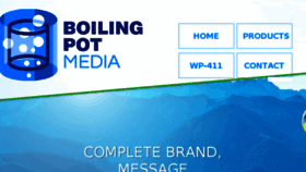What Boilingpotmedia.com website looked like in 2017 (6 years ago)