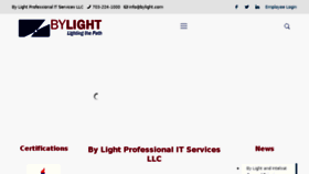 What Bylight.com website looked like in 2017 (6 years ago)