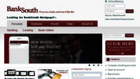 What Banksouthbizonline.org website looked like in 2017 (6 years ago)