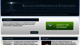 What Beaconforfreedom.org website looked like in 2017 (6 years ago)