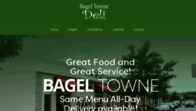 What Bageltownedeli.com website looked like in 2017 (6 years ago)