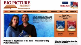 What Bigpictureofthebible.com website looked like in 2017 (6 years ago)
