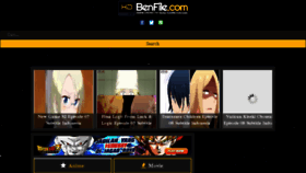 What Benfile.com website looked like in 2017 (6 years ago)