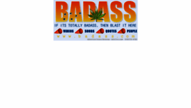 What Badass.com website looked like in 2017 (6 years ago)
