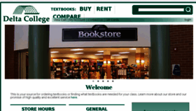 What Bookstore.delta.edu website looked like in 2017 (6 years ago)