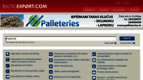 What Balticexport.com website looked like in 2017 (6 years ago)