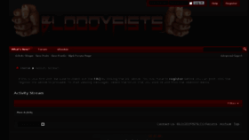 What Bloodyfists.co website looked like in 2017 (6 years ago)