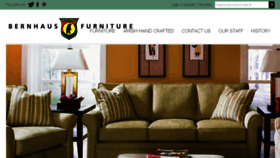What Bernhausfurniture.com website looked like in 2017 (6 years ago)