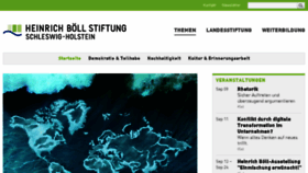 What Boell-sh.de website looked like in 2017 (6 years ago)