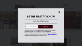 What Blockhouse.com website looked like in 2017 (6 years ago)