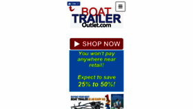 What Boattraileroutlet.com website looked like in 2017 (6 years ago)