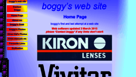 What Boggys.myzen.co.uk website looked like in 2017 (6 years ago)