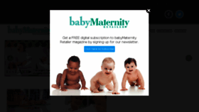 What Babymaternityretailer.com website looked like in 2017 (6 years ago)