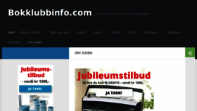 What Bokklubbinfo.com website looked like in 2017 (6 years ago)