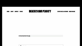 What Blackstarpastry.com.au website looked like in 2017 (6 years ago)