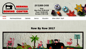 What Berninapfaff.com website looked like in 2017 (6 years ago)