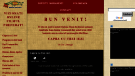 What Basme-romanesti.ro website looked like in 2017 (6 years ago)