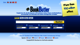 What Bookbutler.de website looked like in 2017 (6 years ago)