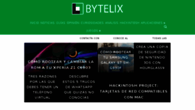 What Bytelix.com website looked like in 2017 (6 years ago)