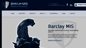 What Barclaymis.com.au website looked like in 2017 (6 years ago)