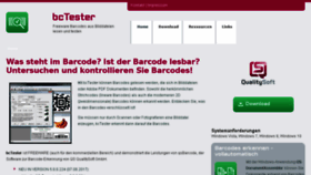 What Bctester.de website looked like in 2017 (6 years ago)