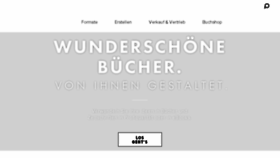 What Blurb.de website looked like in 2017 (6 years ago)