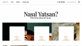 What Blog.yatsan.com website looked like in 2017 (6 years ago)