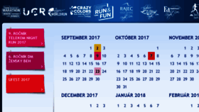 What Bratislavamarathon.com website looked like in 2017 (6 years ago)