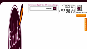 What Beaute-coiffure.fr website looked like in 2017 (6 years ago)