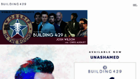 What Building429.com website looked like in 2017 (6 years ago)