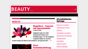 What Beautylog.de website looked like in 2017 (6 years ago)