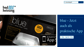 What Blue-magazin.de website looked like in 2017 (6 years ago)