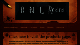 What B-n-lresins.com website looked like in 2017 (6 years ago)