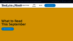 What Bookofthemonthclub.com website looked like in 2017 (6 years ago)